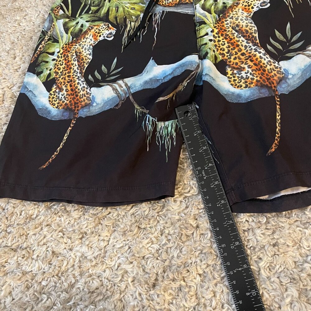 Hurley Phantom Jaguar Print Board Shorts Size 32 Surf Swim - Picture 7 of 10